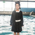 Black Velvet Dress for Girls