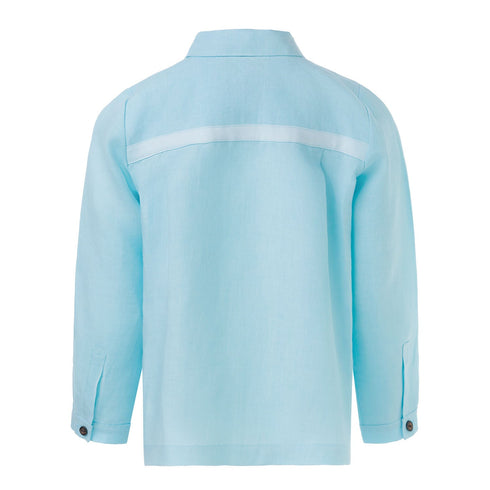 Blue Linen Shirt