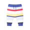 Knitted Baby Pants in Bright Stripes