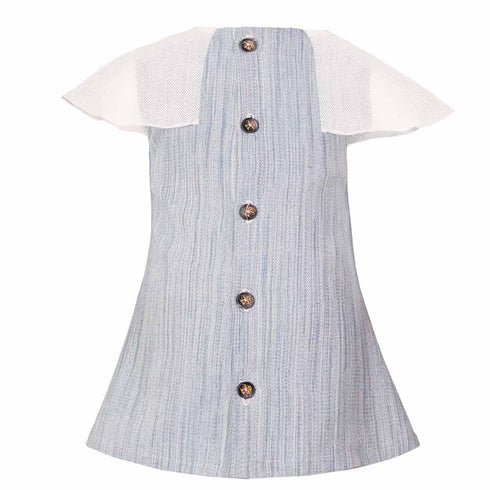 Elegant Blue Baby Dress