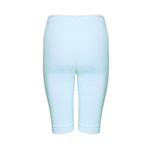 Boys and Girls Bike Shorts in Blue Jersey