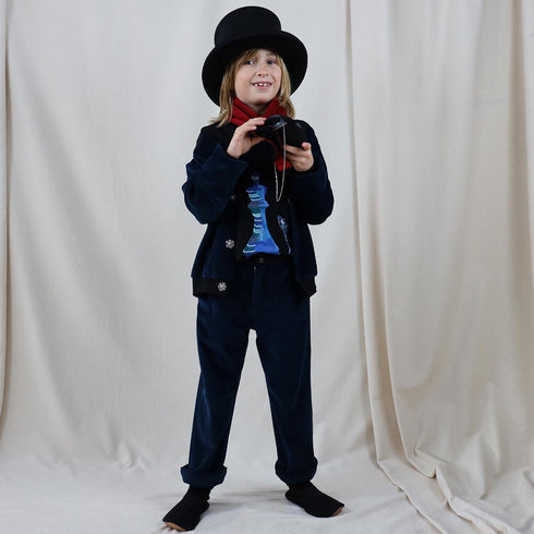 Blue Velvet Weekend Pants