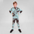 Kids Chestnut and Mint Knit Pants