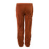 Kids Copper Velvet Track Pants with Hand Smock