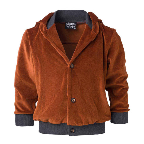 Kids Copper Velvet Hoodie