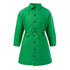 Kids Green Shirt Dress