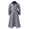 Grey Fleece Bustle Dress
