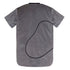 Grey Velvet Jacket with Short Sleeves