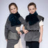 Grey Velvet Sleeveless Kids Vest