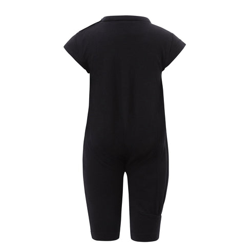 Baby Playsuit with Roll Collar
