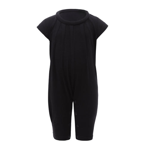 Baby Playsuit with Roll Collar