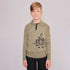 Kids Khaki Sweater with Beach Castle