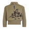 Kids Khaki Sweater with Beach Castle