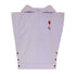 Kids Lilac Sleeveless Hoodie with Embroidery