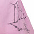 Hand-Painted Girls Pink Dress, Limited Edition