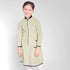 Girls Green Velvet Dress
