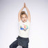 Kids T-Shirt with Dinosaur Print