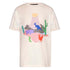 Kids T-Shirt with Volcano and Animals Print