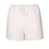 Kids' Off-White Canvas Mini Shorts
