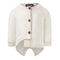 Cream Vegan Cashmere Weganool Baby Jacket