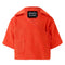 Orange Teddy Kimono Baby Jacket