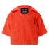 Orange Teddy Kimono Baby Jacket