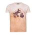Artisanal T-Shirt Naturally Dyed with Organic Yellow Onion