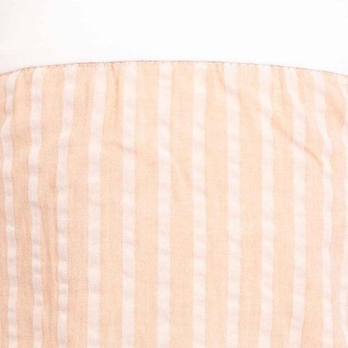 Baby Dress in Peach and White