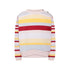 Knitted Striped Kids Sweater in Pastel
