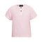 Kids T Shirt in Pink Muslin