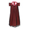 Organic Cotton Girls Tulle Dress in Red