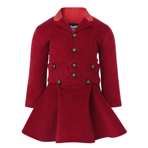 Red Velvet Baby Dress