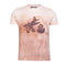 Artisanal T-Shirt Naturally Dyed with Organic Red Onion