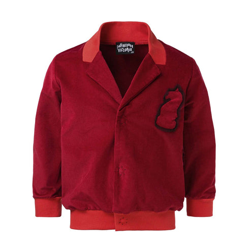 Red Velvet Blazer