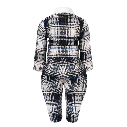 Tartan Baby Romper