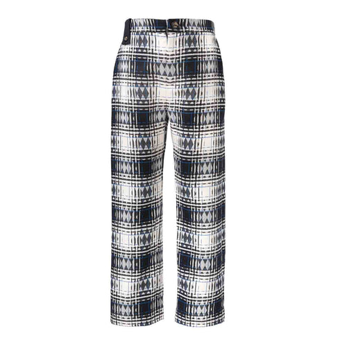 Tartan Cotton Weekend Pants