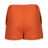 Terracotta Canvas Mini Shorts for Kids
