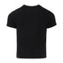 Kids Black T-Shirt with Appliqué