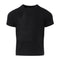 Kids Black T-Shirt with Appliqué