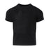 Kids Black T-Shirt with Appliqué