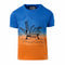 Dip Dye Kids T-Shirt with Appliqué