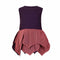 Purple Baby Dress with Flower Petals