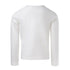 White Longsleeve with Blend Textiles