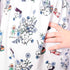Girls Off-White Dress with Floral Print