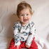 Floral White Baby Onesie