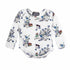 Floral White Baby Onesie
