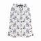 Girl and Boy Shorts in White Print