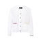 Girls White Cardigan