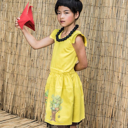 CANOPY SUNDRESS Organic Cotton Baby Girls Dress