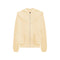 Knitted Kids Hoodie in Yellow